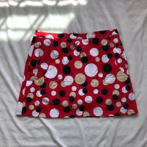Burberry Golf Skirt